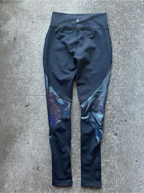 Style Reform High Waisted Glitter Panel Leggings